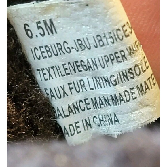 JBU by Jambu Iceburg Ankle Side-Zip Winter Boots Dark Brown Women's Size 6.5 M - Picture 10 of 10